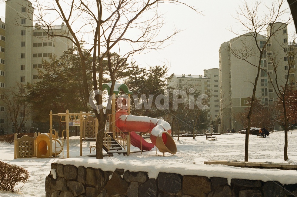 눈,겨울,자연,winter,snow,감성,고즈넉,돌,풀,놀이터