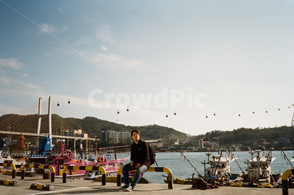 human,인간,person,사람,여수,항구,배,바다,harbor,port,yeosu,여행