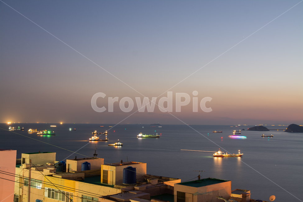 노을,풍경,부산,바다,배,sunset,landscape,busan,sea,vesse,감성