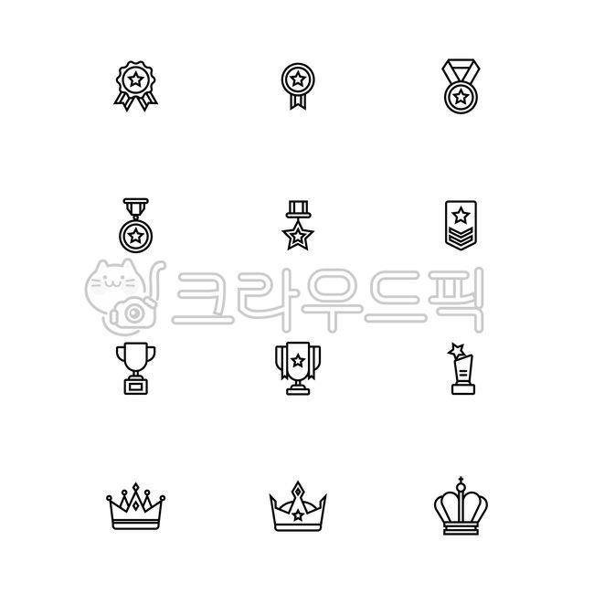 symbol,infographic,line,adornment,icon,sign,simple,Vector icon,number,web,medal,logo,vector,Decorative elements,trophy,Victory,event,decoration,graphic,Line icon,business,Conquest,tiara,mobile,badge,Crown,Awards,Championship,illustration,design source