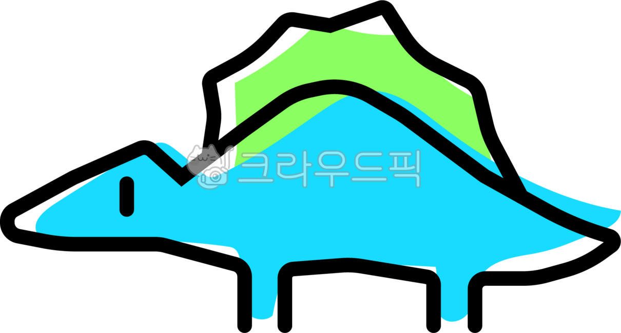 공룡,쥬라기,백악기,동물,귀여운,캐릭터,라인워크,라인아트,쥬라기공원,단순한,간단한