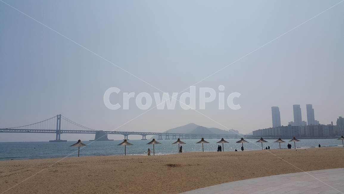 광안리,광안리해수욕장,광안대교,해변,하늘,바다,sea,sand,sky,bridge