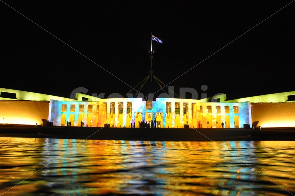 호주,캔버라,국회의사당,야경,빛,빛축제,조명,australia,canberra,parliamenthouse,night,nightview,light,enlighten,festival,야경,밤,풍경,nightscape,night,landscape,해외,외국,세계,foreign,oversea,world,랜드마크,landmark,tourist attraction
