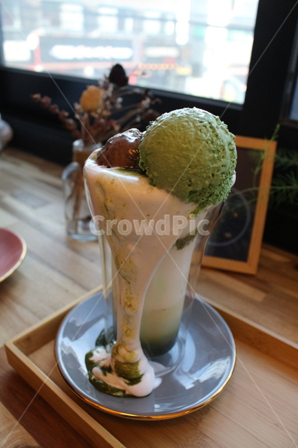 아이스크림,녹차라떼,파르페,초코아이스크림,녹차,녹차아이스크림,icecream,greenteaicecream,까페,카페,카페메뉴,cafe