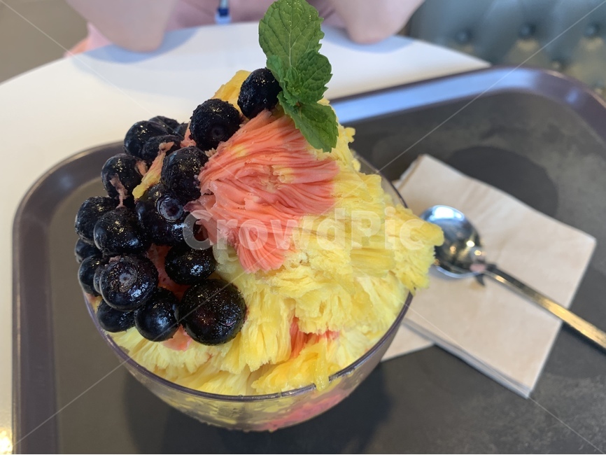 food,음식,blueberry,블루베리,과일,fruit,빙수,과일빙수