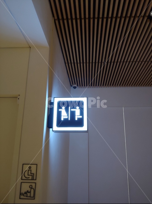 Mens room,Unisex restroom,milestone,emergency exit,sign,fire,Sign,led,womans restroom,restroom