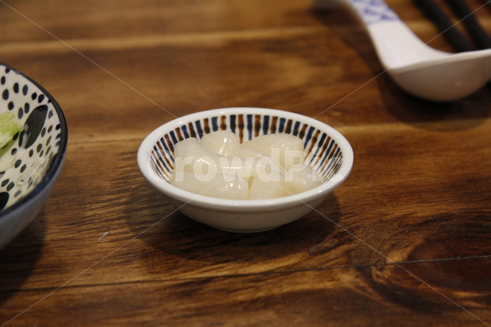 bowl,사발,종지,락교,일식,메뉴,곁들임,음식,food