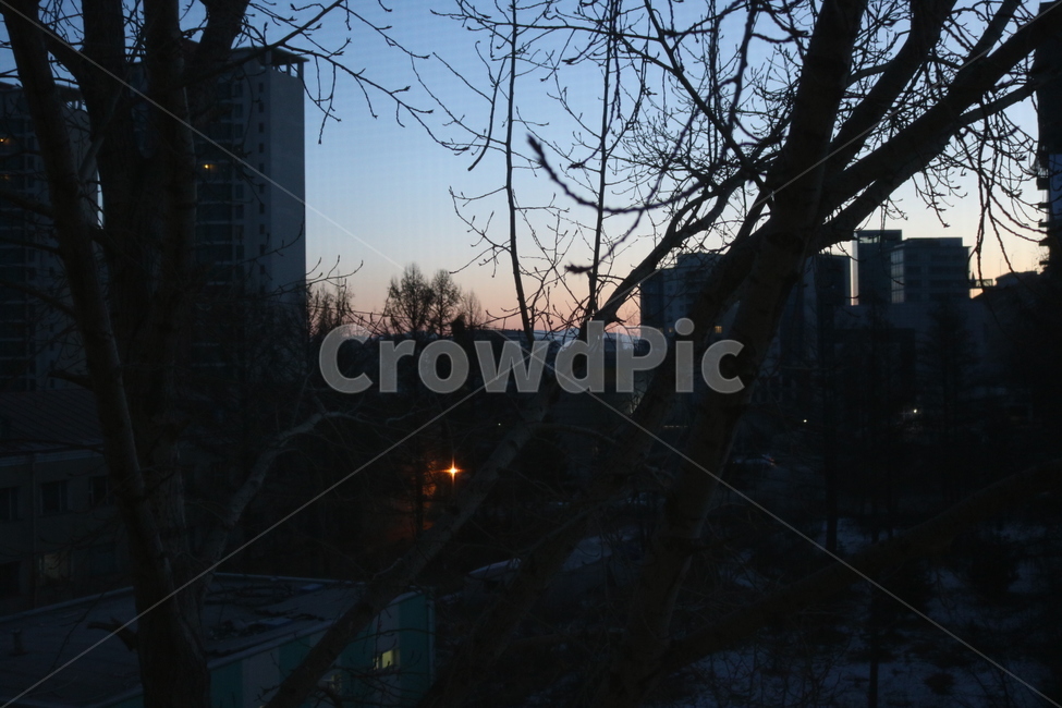 몽골,새벽,아침,겨울,울란바토르,감성,mongolia