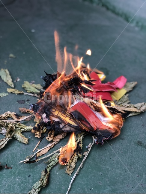부적,불,fire,부적태우기,민속문화