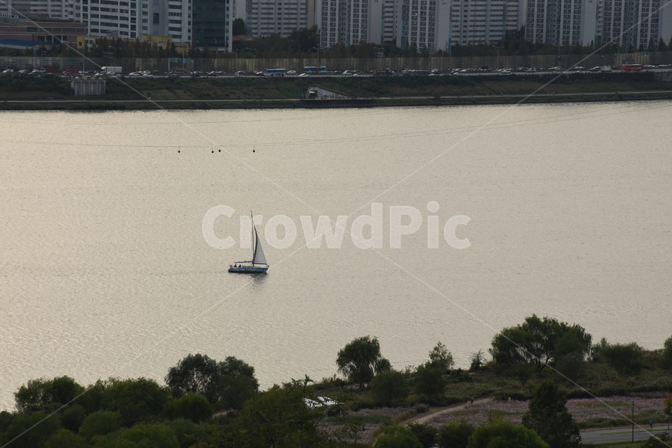 보트,boat,한강,노을,공원,해질녘,hanriver,한강풍경