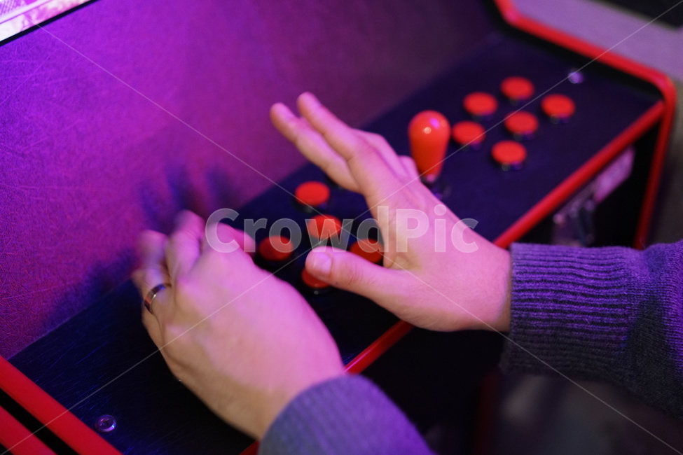 button,game,game machine,joystick,entertainment machine,Arcade