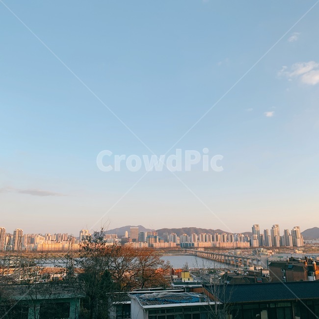 한강,하늘,한강풍경,반포대교,새빛둥둥섬