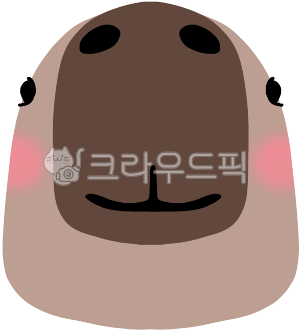 카피바라,카피바라그림,카피바라일러스트,동물캐릭터,동물그림,캐릭터일러스트,동물일러스트,카피바라얼굴,카피바라얼굴그림,capybara,capybaracharacter,cutecapybara,simplecharacter,pnggraphic