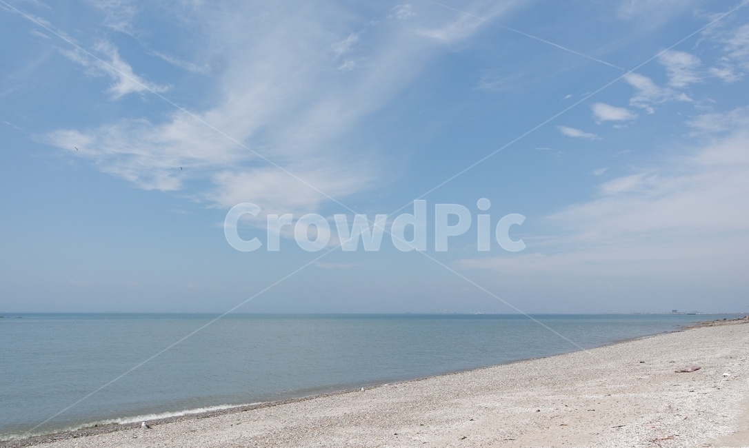 바다,바닷가,sea,모래사장,여름,하늘,구름,sky
