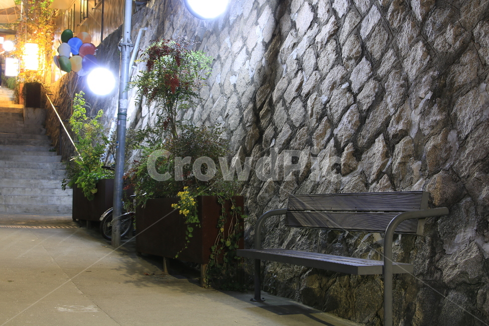 풍경,골목길,야경,벤치,의자,야경,밤,풍경,nightscape,night,landscape,골목길,alley