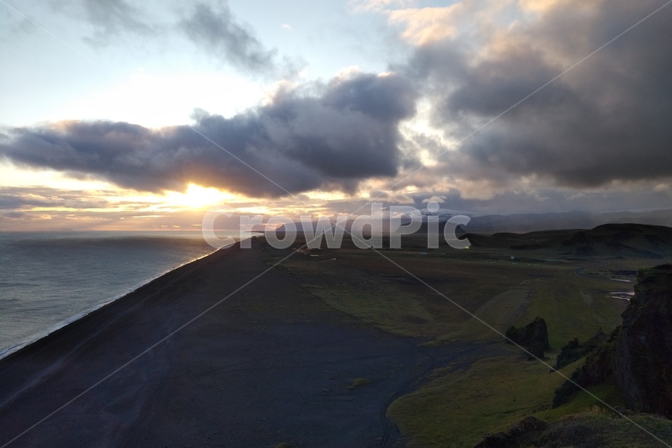 바다,하늘,노을,언덕,해변,sea,sky,sunset,hill,beach,fantastic