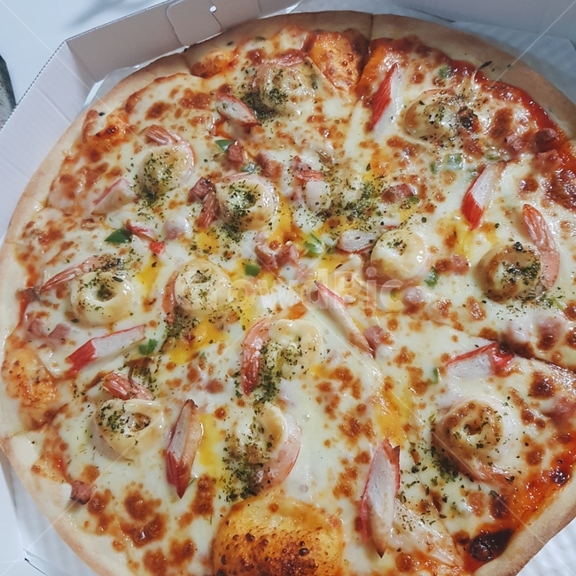 피자,음식,food,새우피자,새우