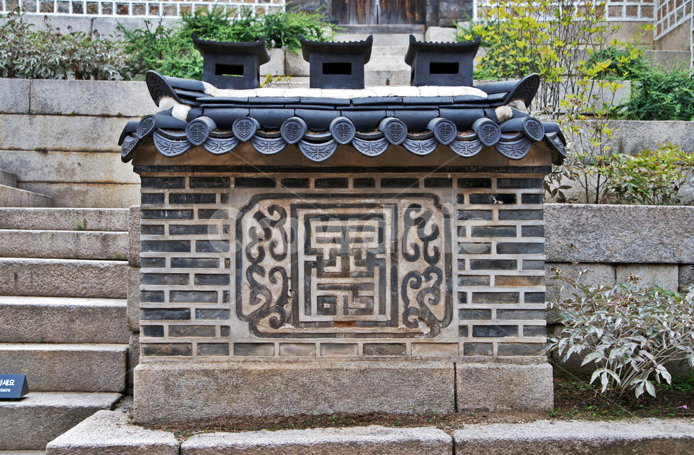 굴뚝,창덕궁,낙선재,수문양,전통,후원