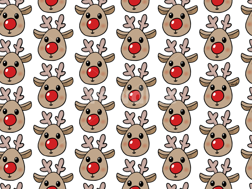크리스마스,12월25일,성탄절,메리크리스마스,연말연시,xmas,christmas,merrychristmas,루돌프,루돌프사슴코,rudolph,rudolphtherednosedreindeer,패턴,배경화면,wallpaper,그래픽,일러스트레이션,graphic,illustration