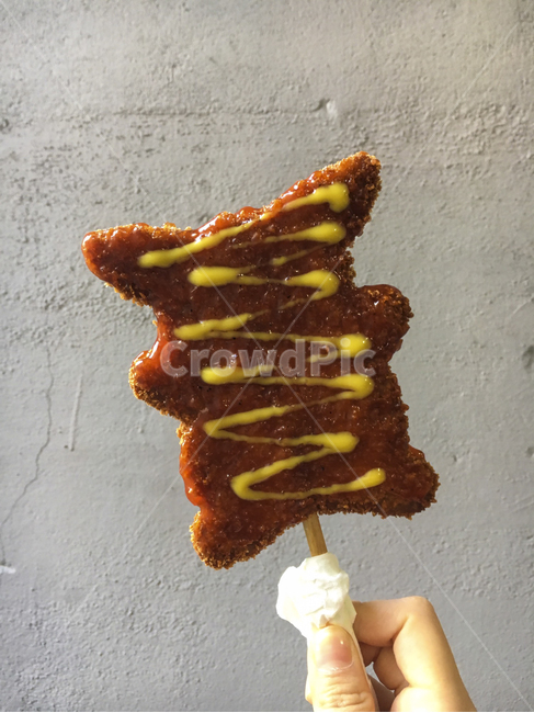 간식,추억,추억의간식,피카츄,돈가스,돈까스,꼬지