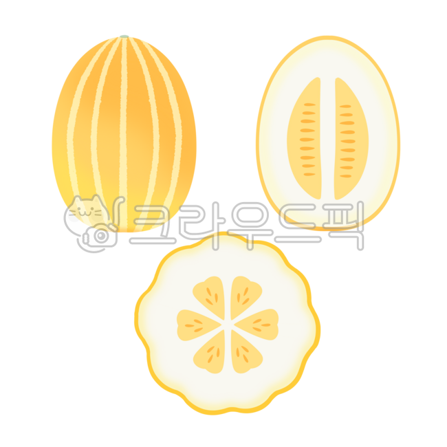 참외, 과일, fruit, orientalmelon, 후식, 사진,이미지,일러스트,캘리그라피 - olivemango작가