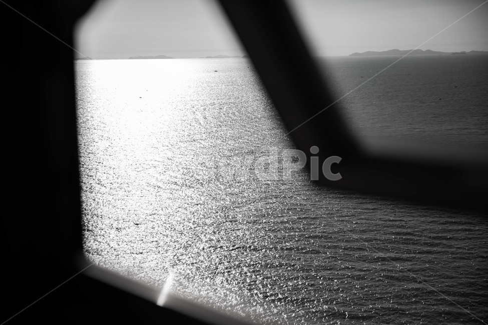 대천,보령,해수욕장,햇빛,바다,흑백,모노톤,monochrome,black and white