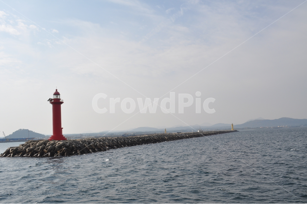 등대,우도등대,방파제,노란드대,빨간등대,바다,자연,감성사진,등대,lighthouse