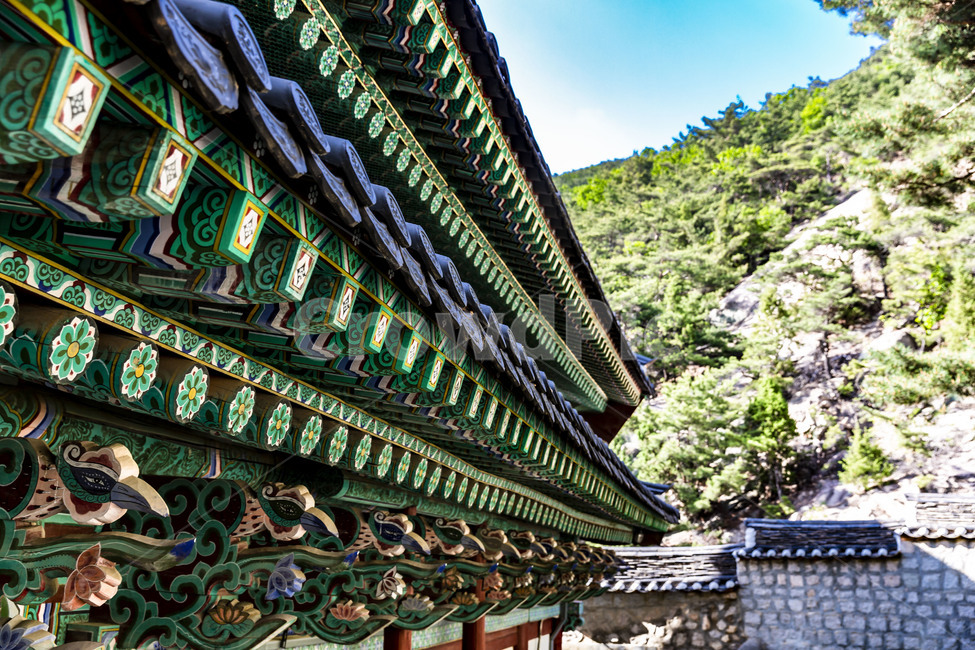 삼천사,기와,사찰,고건축,전통건축,단청,문양,채색,처마,한국전통,한국문화,korean traditional,korean culture