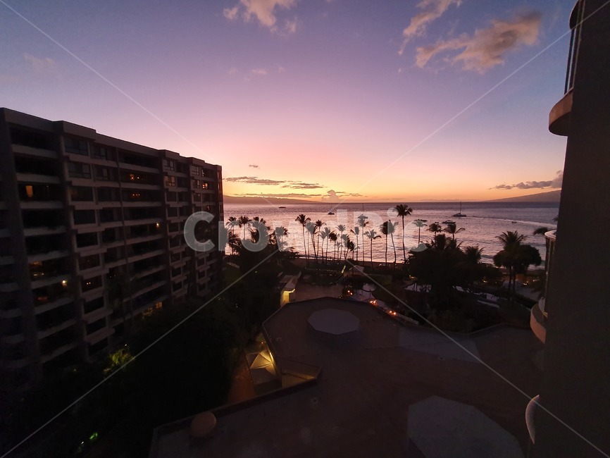 하와이,마우이,노을,뷰,바다,구름,하늘,자연,호텔뷰,hawaii,maui,westinmaui,sky,붉은하늘,redsky,sunset,일몰,nature,리조트,호텔