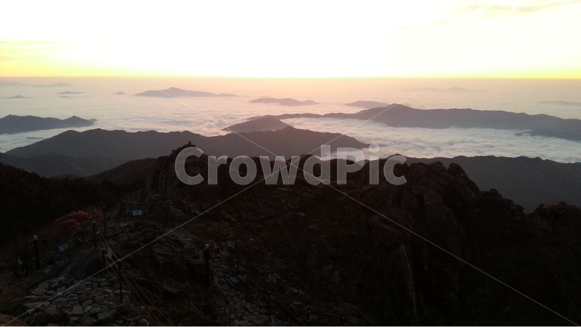 지리산,천왕봉,일출,여명,운해,구름바다,자연,풍경,nature,landscape,한국자연풍경,한국자연경관,korea nature landscape,outdoors,옥외
