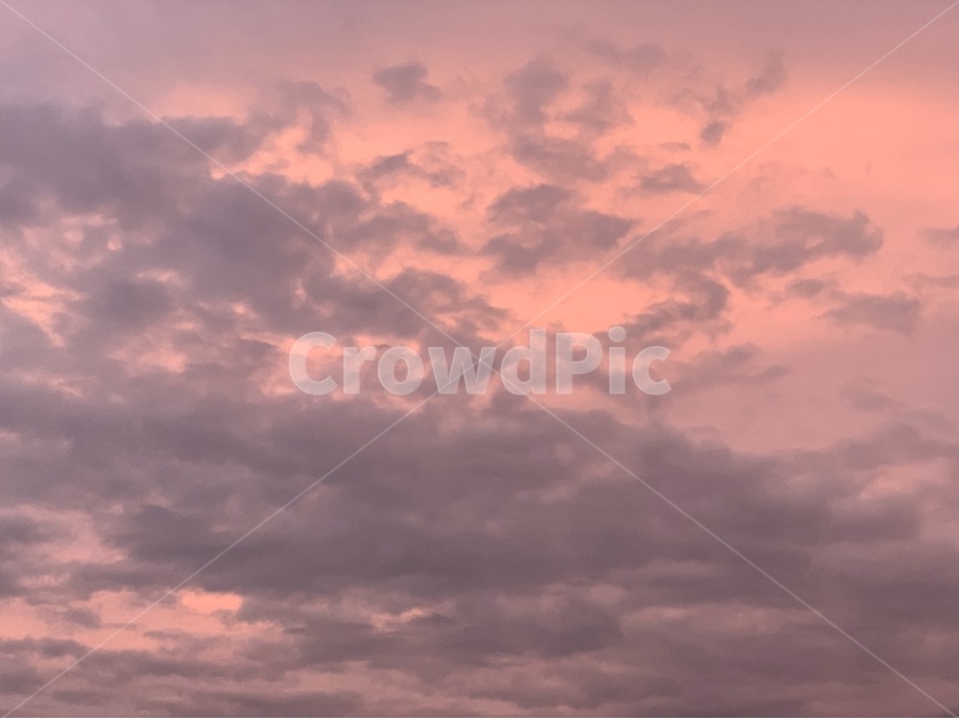 구름,cloud,하늘,날씨,자연,pink,노을,풍경