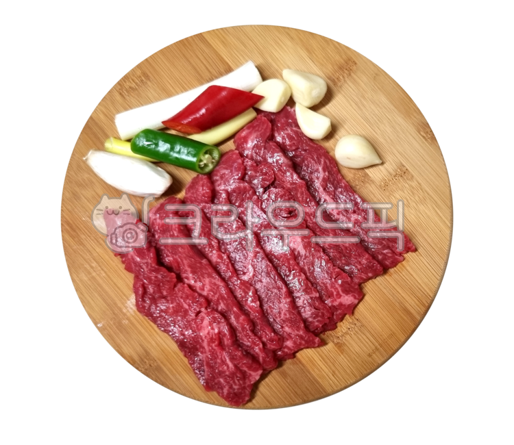 pepper,garlic,red pepper,steak,beef,Domestic Korean beef,green pepper,Korean beef,green onion,food,Korean beef meat,Six sashimi,meat,skirt meat,cooking,mushroom
