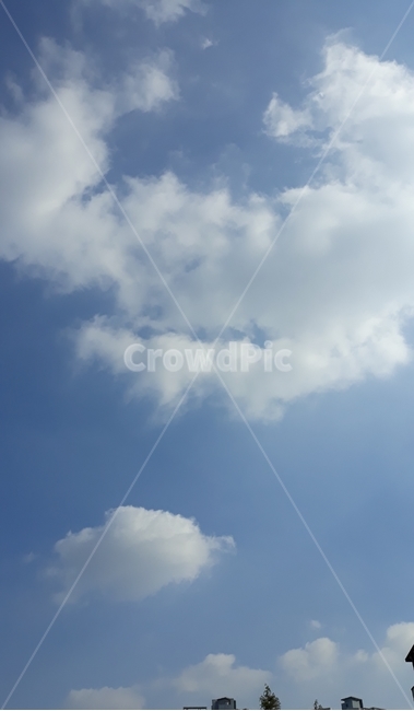하늘,sky,구름,악마,파랑,날씨