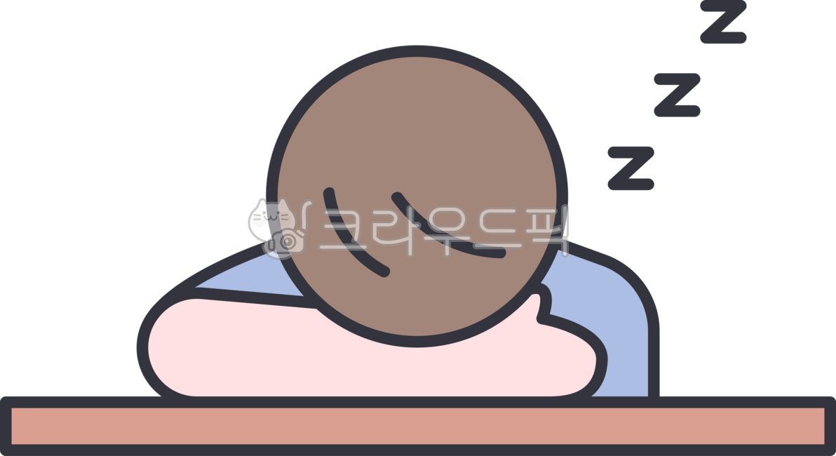 simple,simple,illustration,outline,cute,education,study,student,school,class,learn,study,study,edu,desk,desk,sleep,sleep,sit,front,upper body