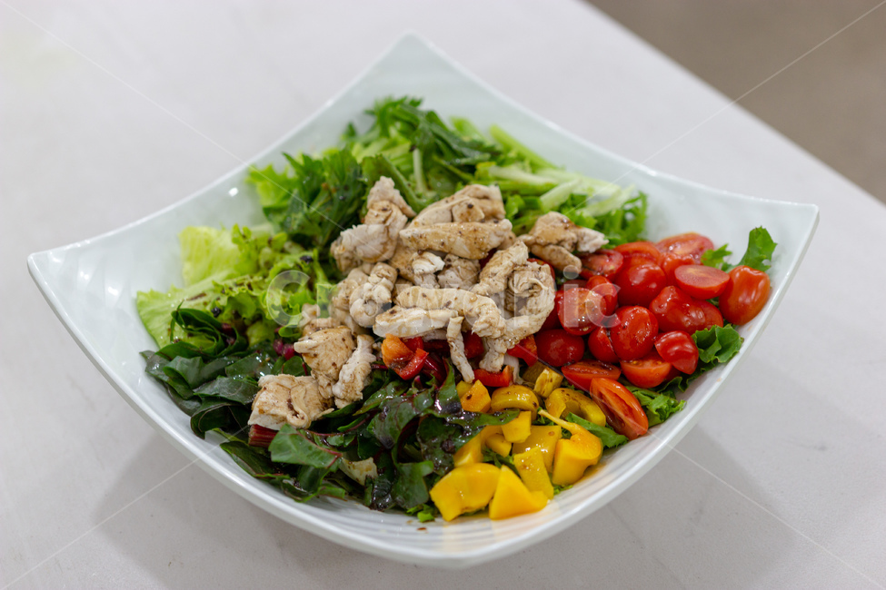 Chicken cutlet,salad,Cherry tomato,Plating dishes,Chicken breast vegetable salad,vegetable salad,tomato,salary,vegetable,Salad dish,Plating,cooking,Chicken breast salad,healthy salad