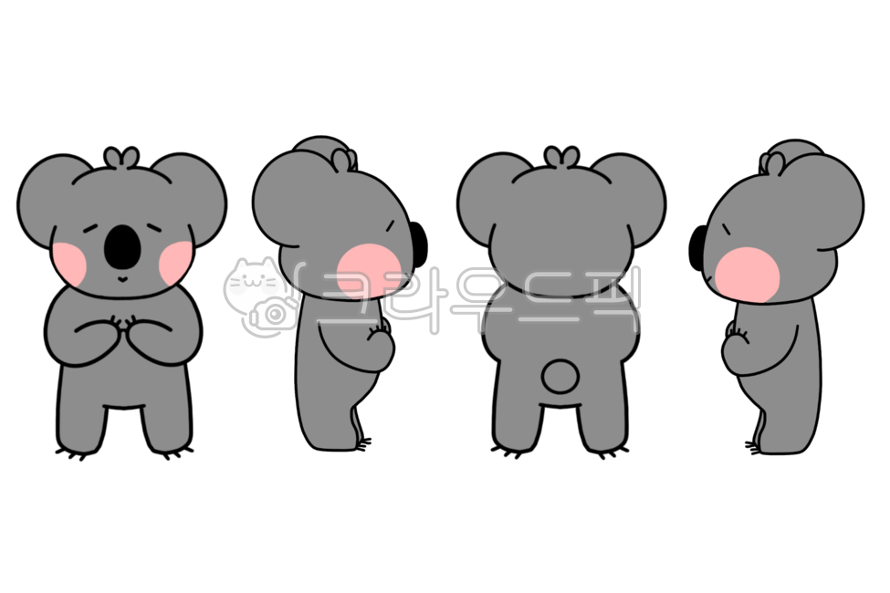 코알라,코알라일러스트,코알라캐릭터,동물캐릭터,코알라전신일러스트,koala,illustration,character,animals