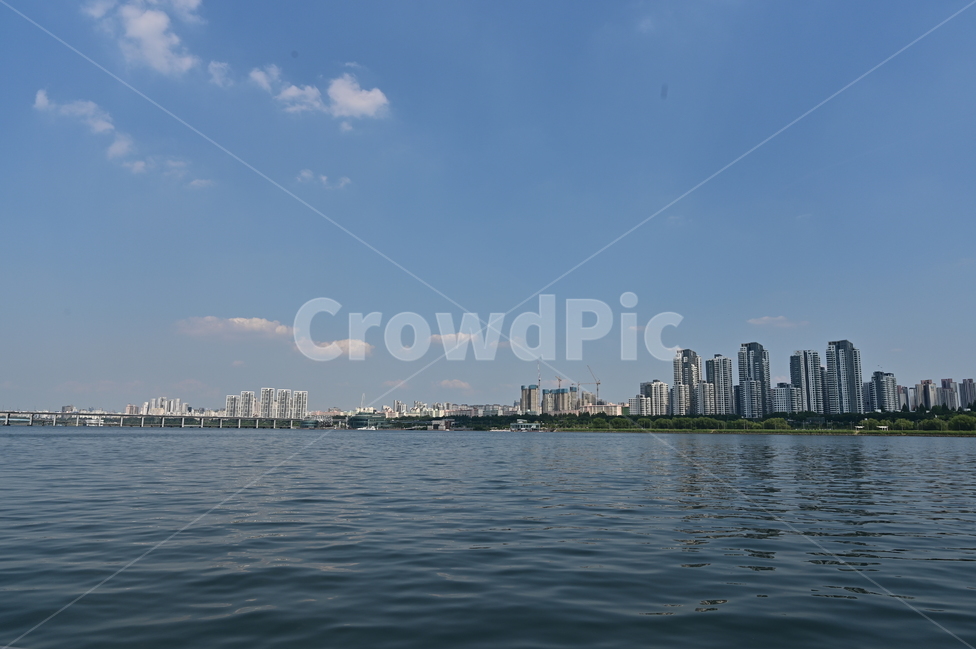 한강,river,hanriver,강물,풍경,하늘,sky,여름,summer