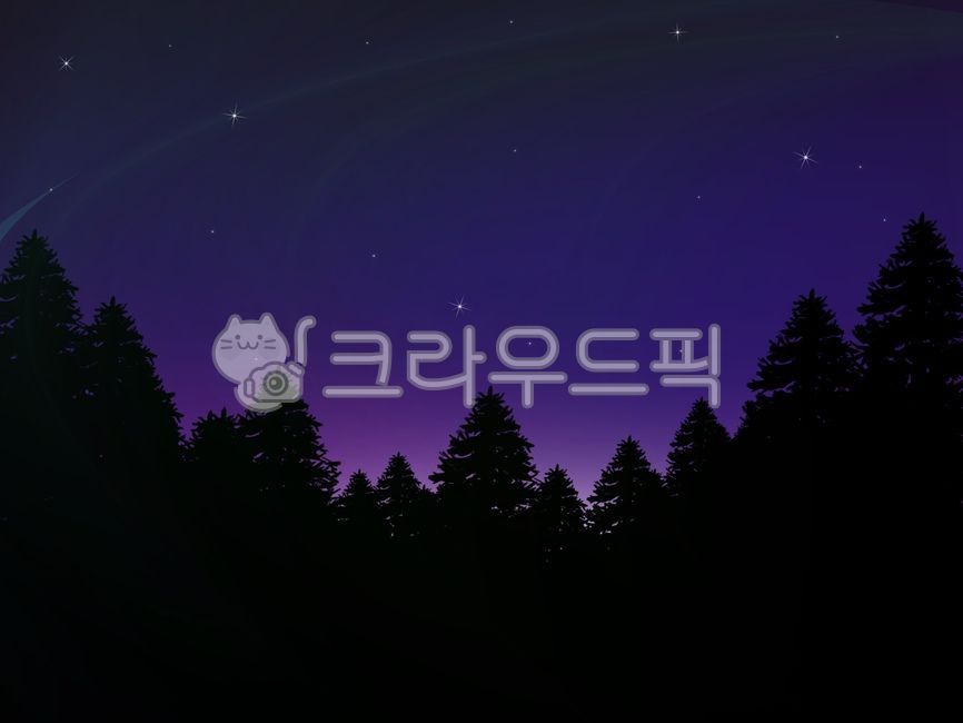 night view,in the woods,Starlight,nature,night sky,Illustration background