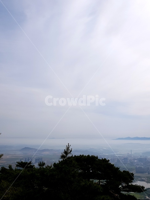 구름,운해,용봉산,파랑,풍경,산,자연,풍경,nature,landscape,outdoors,옥외