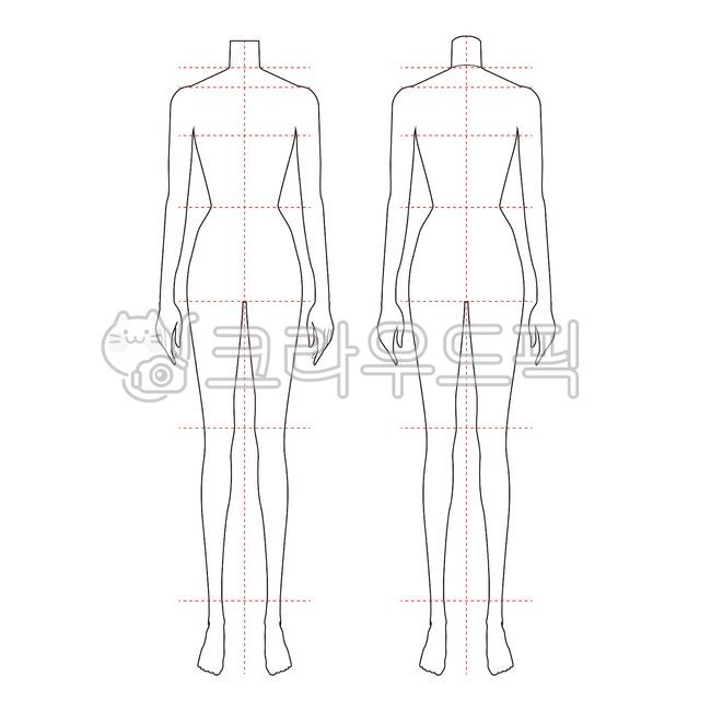 Fashion illustration,fashion design,plot,composition,Fashion schematic drawing,8 heads,body template,chart,measurement,measurements
