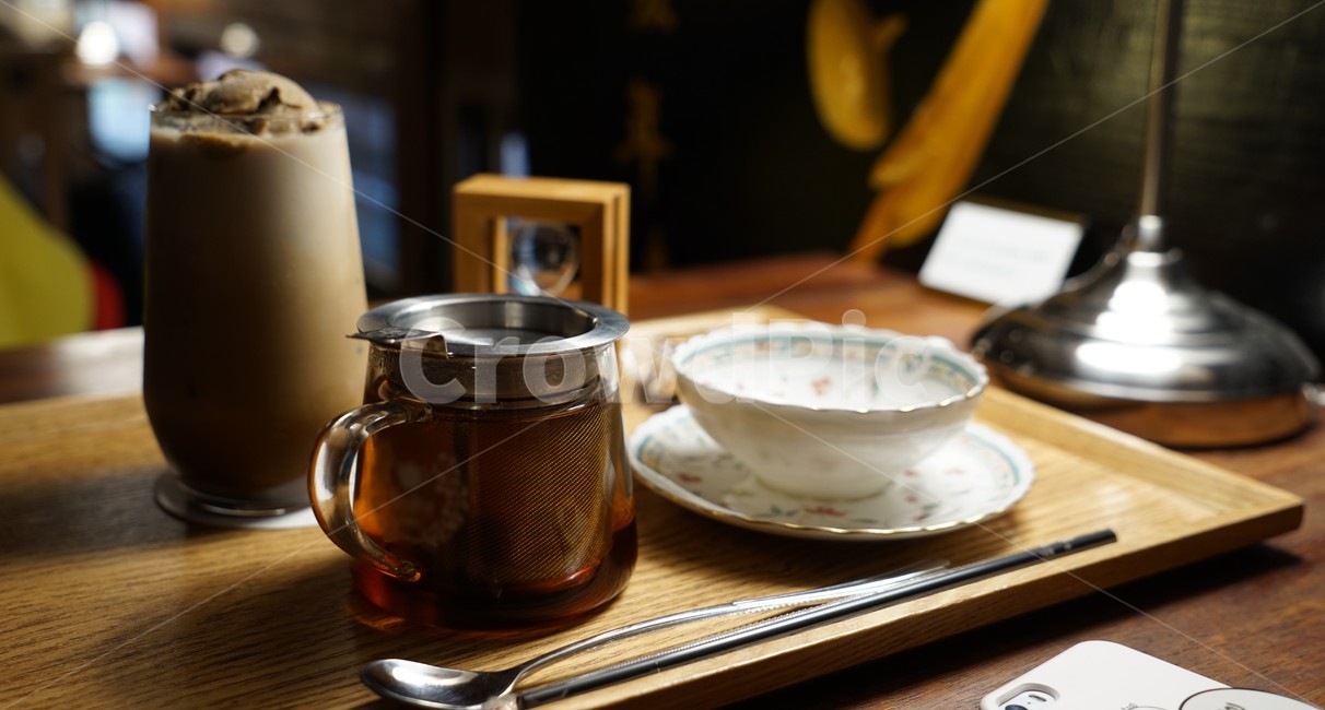 차,cup,teaspoon,찻잔,컵,모래시계