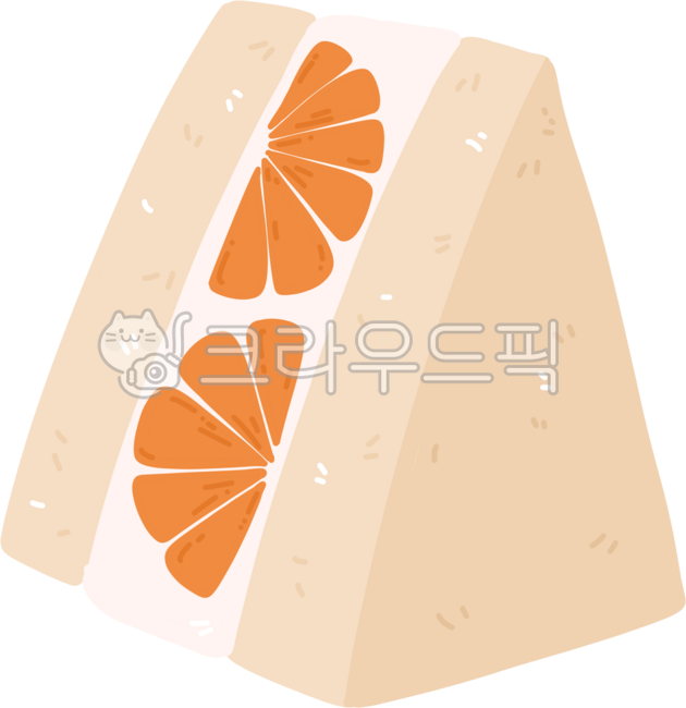 과일,샌드위치,빵,베이커리,귤,주황,식빵,산도,과일샌드위치,크림,디저트,간식,과일산도,상큼한,신선한,맛있는,브런치