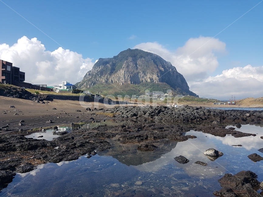 제주도,사계포구,산방산,산방산사계포구,제주,풍경,산,jejuisland,sea,바다