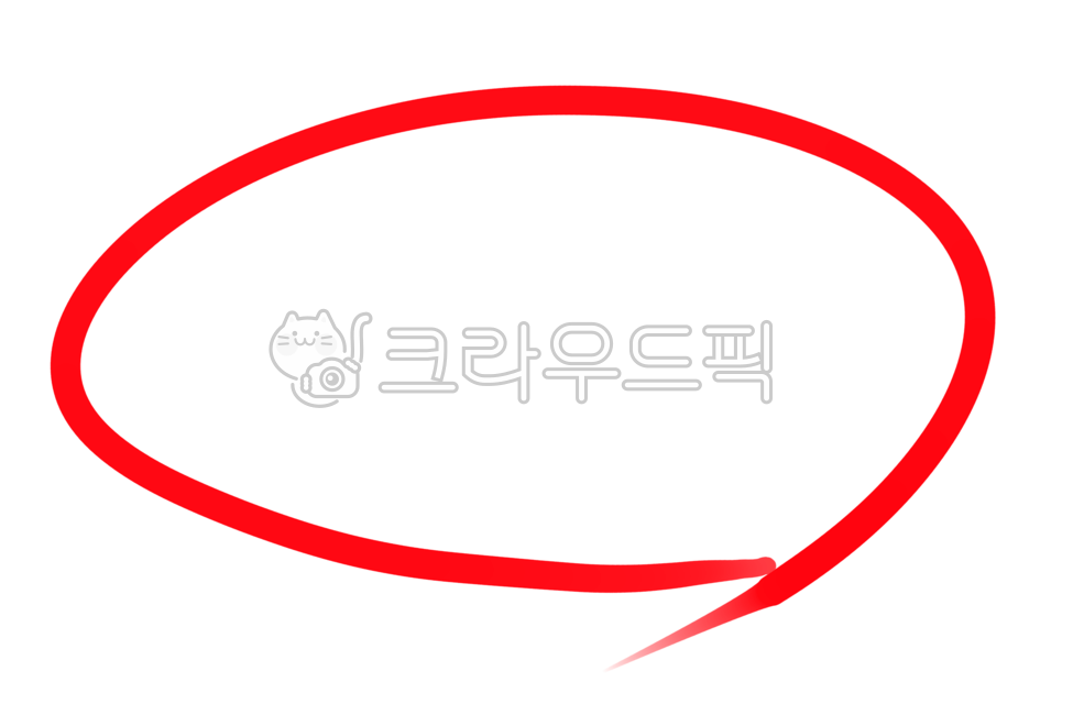 채점,동그라미,색연필동그라미,원,필기별표,정답,중요,빨간색연필,빨간동그라미,채점png