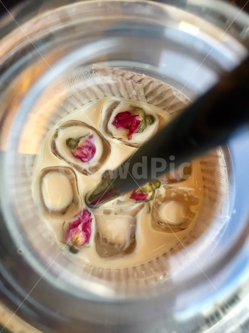 장미라떼,말린장미,얼음과장미,커피감성,커피와꽃,커피,카페,coffee,cafe