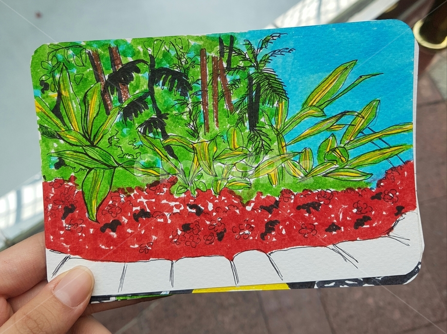 그림,엽서,드로잉,엽서카드,화단그림,drawing,art,painting,illust,일러스트,예술,art