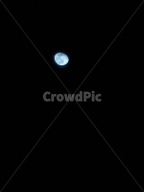 달,밤,밤하늘,푸른,moon
