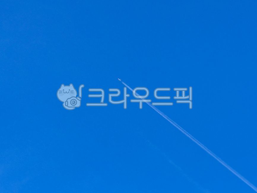 하늘,비행기,비행운,구름,비행