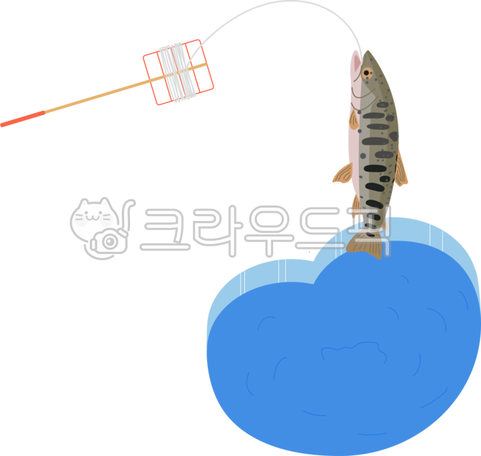 동물,물고기,송어,fish,산천어,빙어,낚시꾼,낚시,얼음낚시