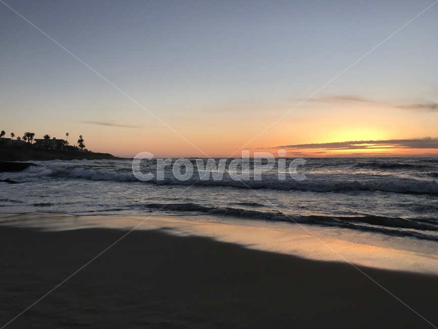 usa,america,sandiego,seaport,샌디에고,sunset,노을,바다,라호야,lajolla,해변,바다,beach,sea
